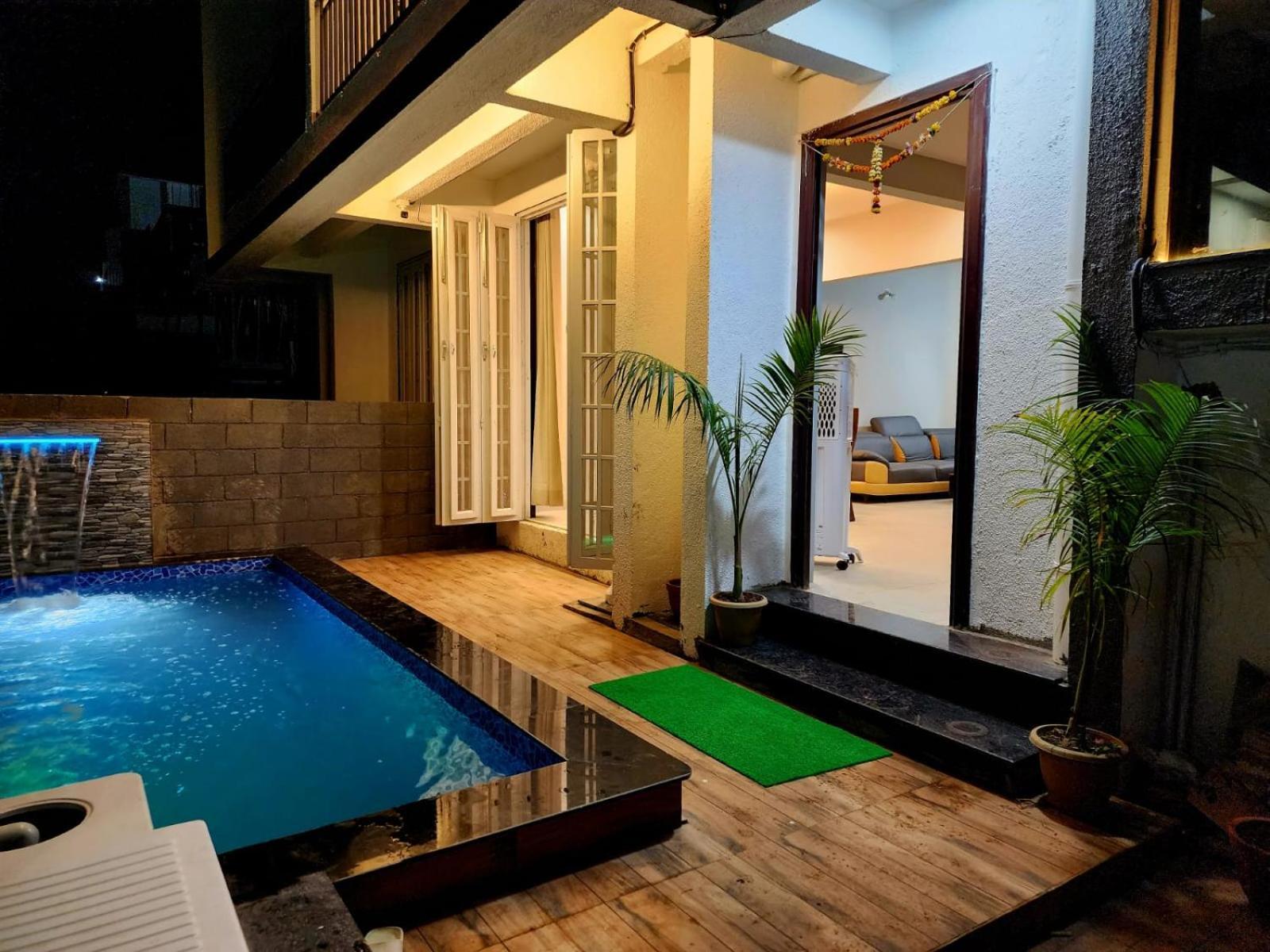 Genz Villa Ll Swimming Pool Ll Ac Ll Bbq Ll 2Bhk Lonavla Exterior foto